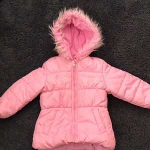 Pink London Fog Parka